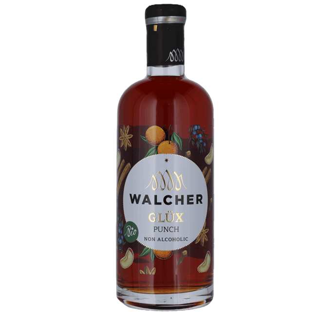 GLUX WINTER EDITION ØKO 0% Punch made from apple, Walcher