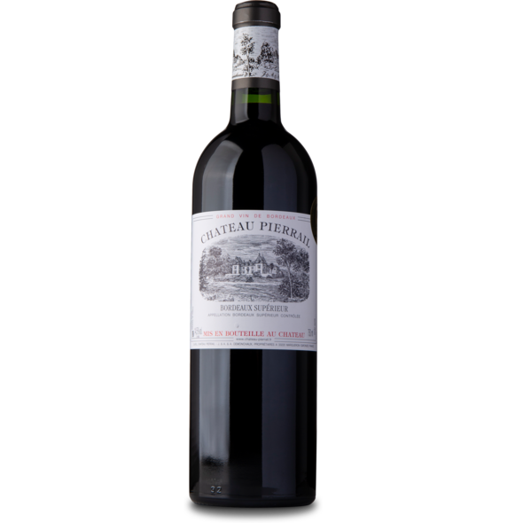 2018 Château Pierrail Rouge, Bordeaux Supérieur, Château Pierrail
