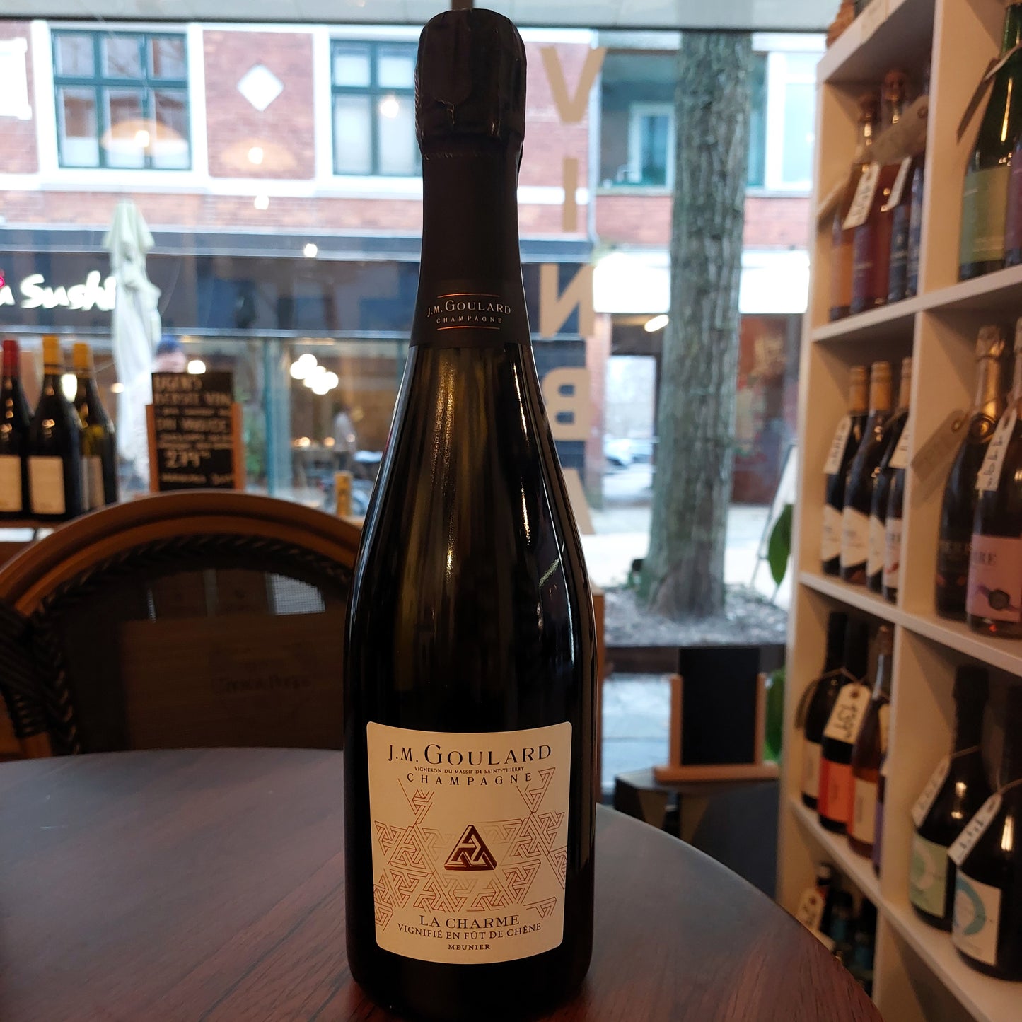 Champagne La Charme Extra Brut Organic, AOP, Champagne JM Goulard
