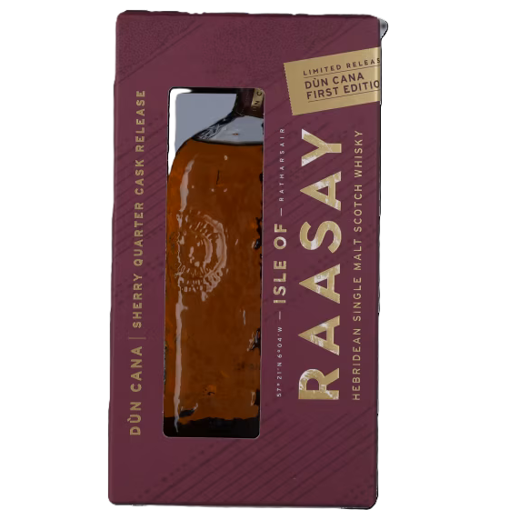 DÚN CANA Single malt whisky ISLE OF RAASAY Inkl. gaveæske
