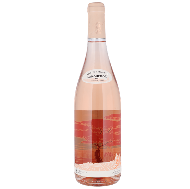 2024 Languedoc Rosé AOP, Grenache Noir & Syrah Abbotts & Delaunay