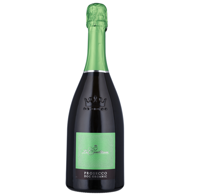 Prosecco Spumante Brut DOC Treviso, Le Contesse, ØKO