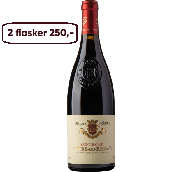 2024 Saint Esprit Rouge, AOP, Maison Delas Freres