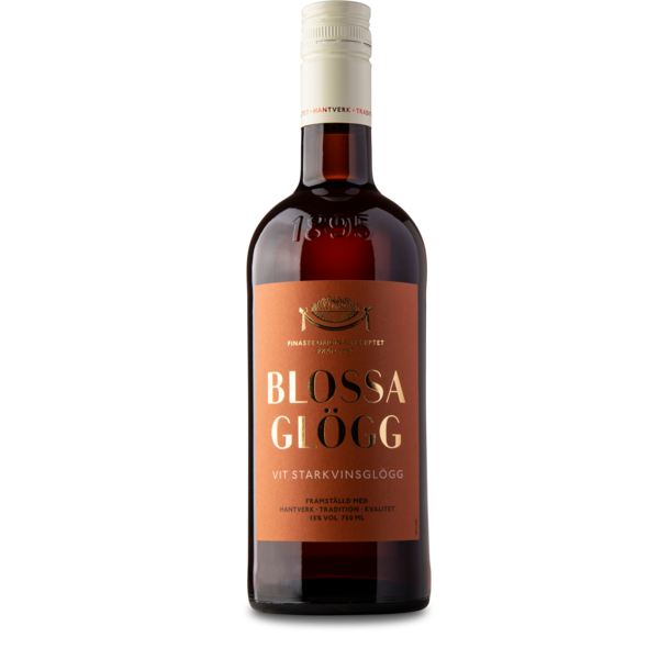 Blossa Vit Glögg 15%, 75 cl, Blossa