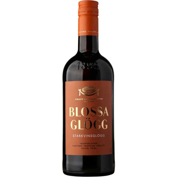 Blossa Röt Glögg 15%, 75 cl