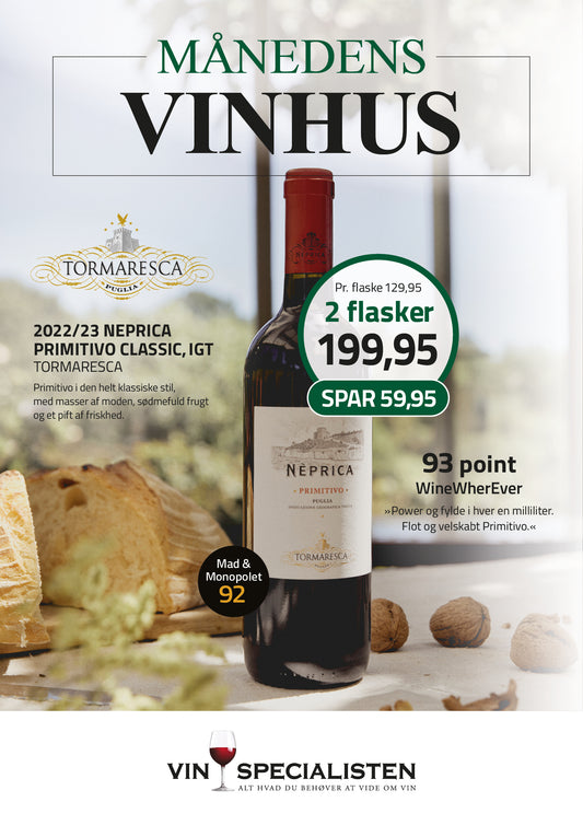 2022 Neprica Primitivo Classic, IGT, Tormaresca