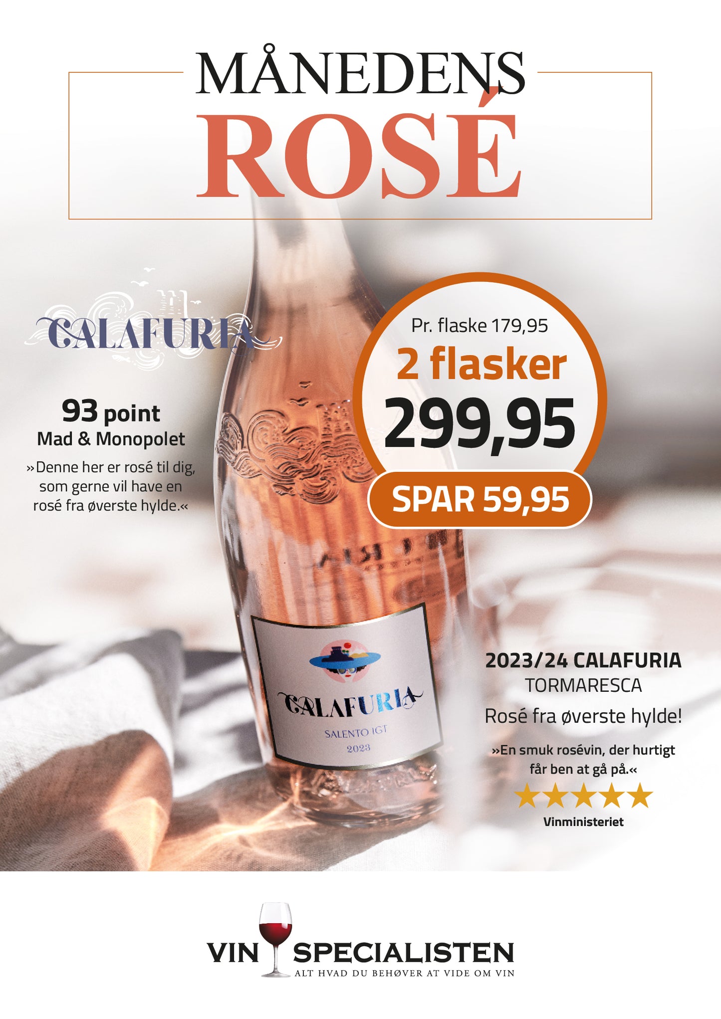 2024 Calafuria Rosato, IGT, Tormaresca