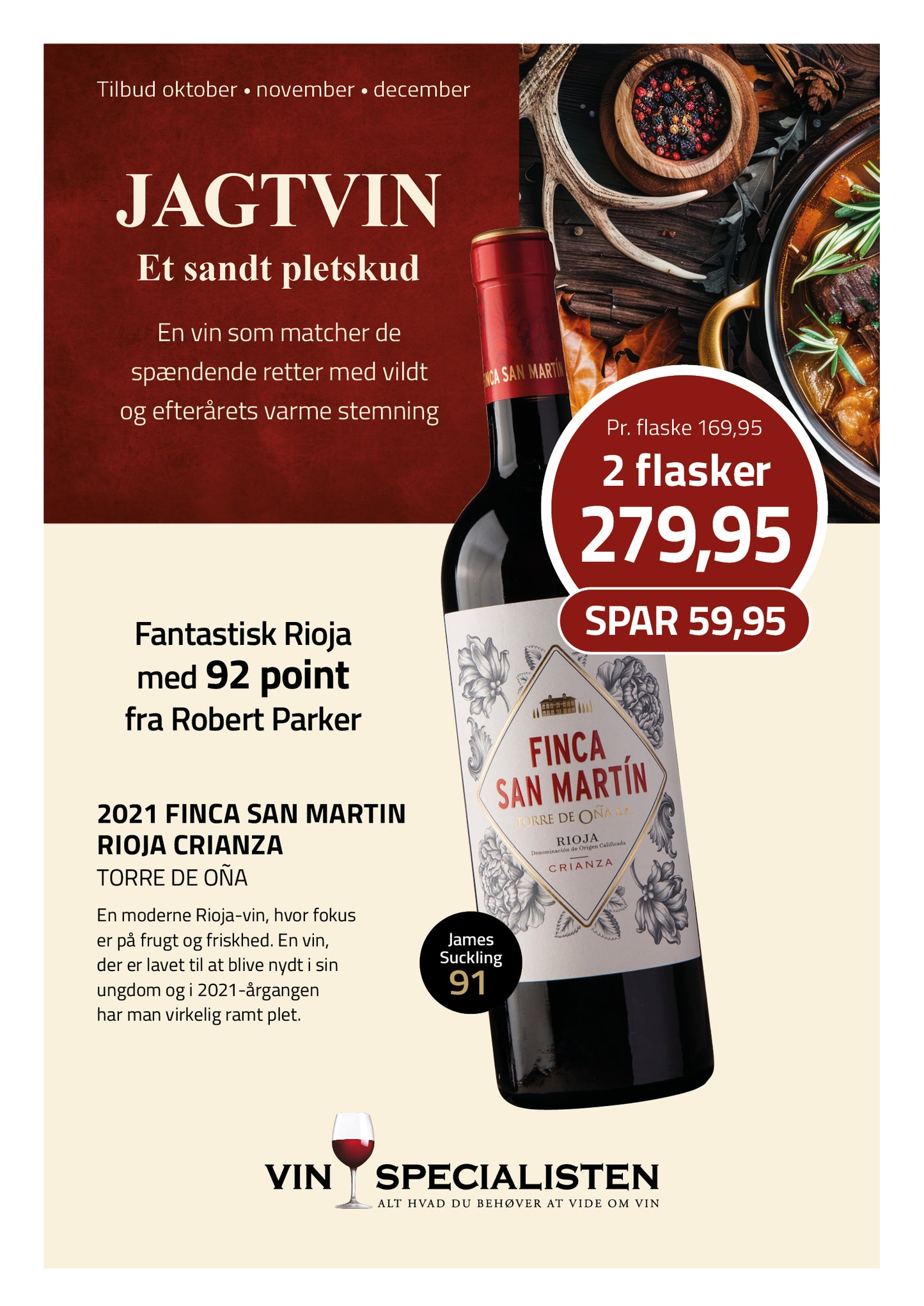 2021 Finca San Martin Rioja Crianza, Torre de Oña