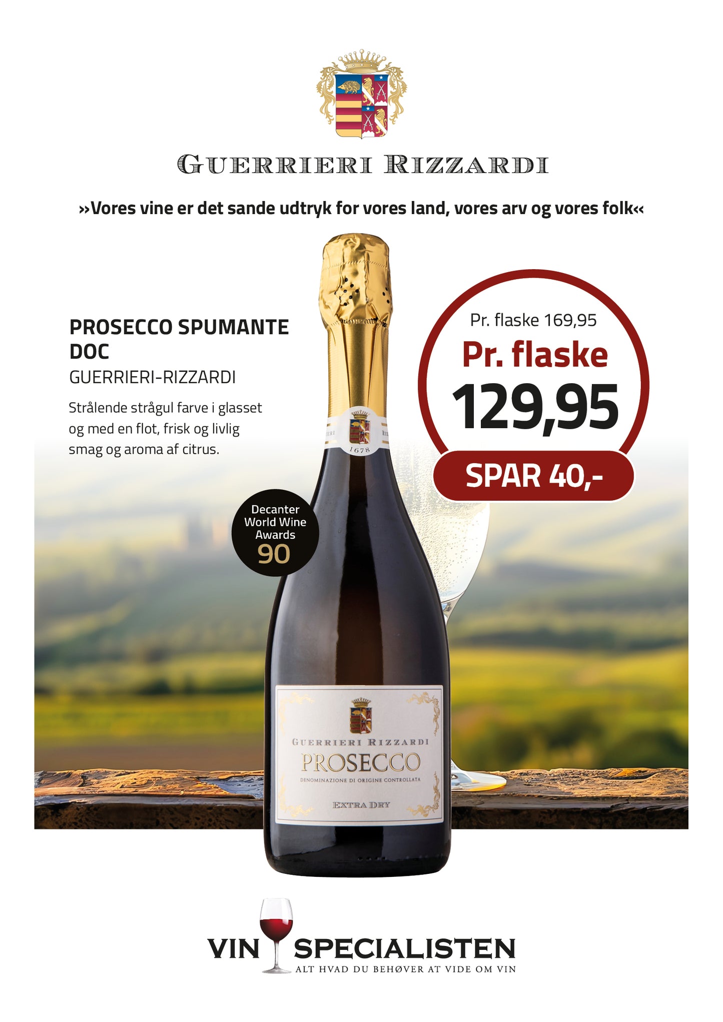 Prosecco Spumante, D.O.C., Guerrieri-Rizzardi