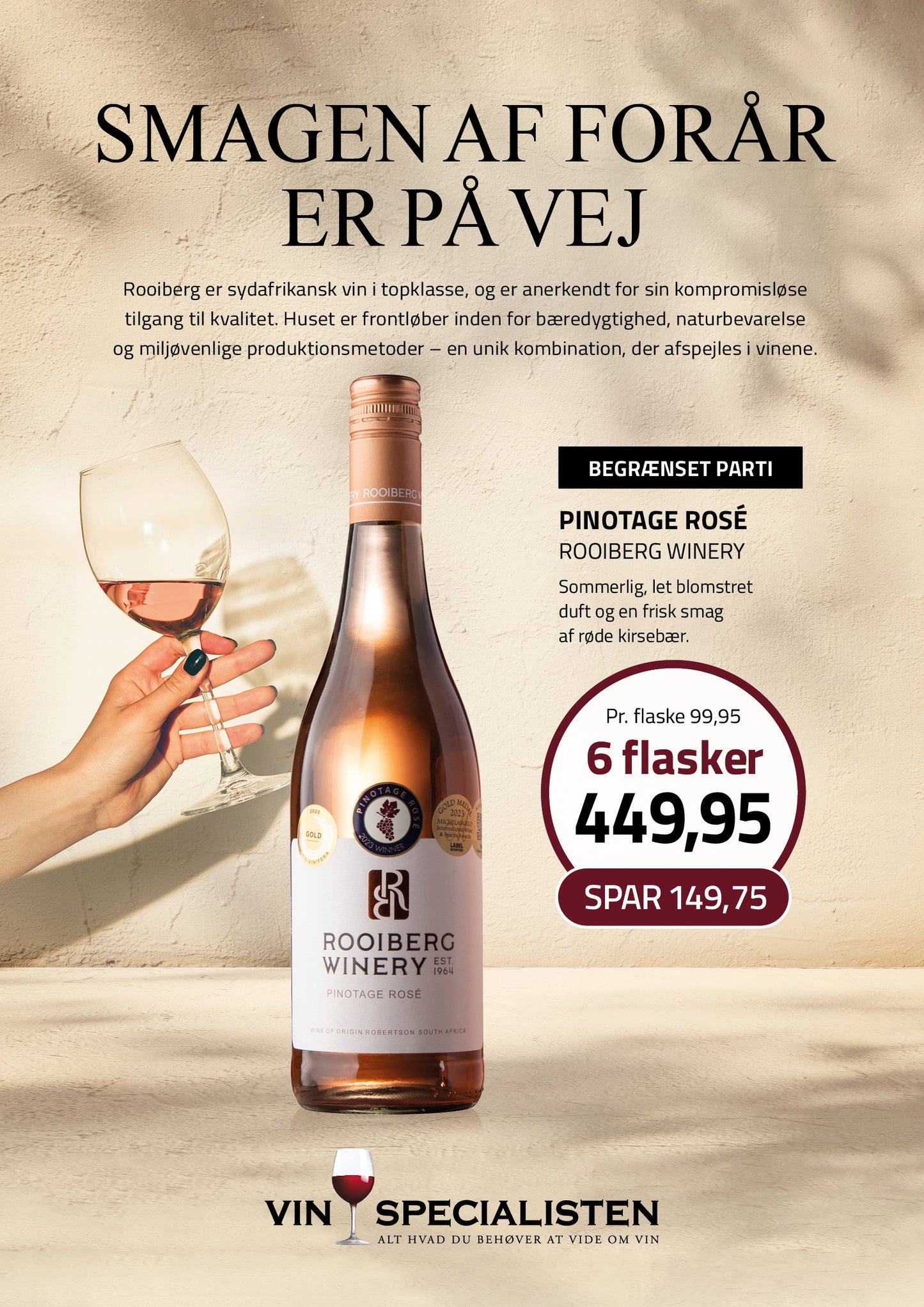 Pinotage Rosé, Rooiberg Winery