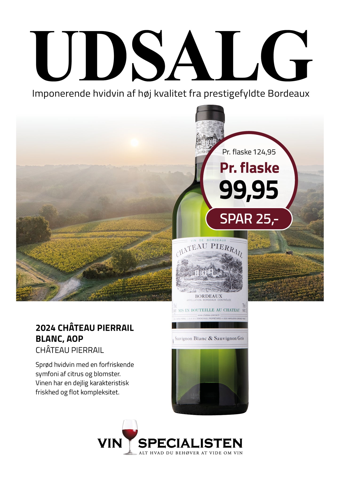 2024 Château Pierrail Blanc, AOP, Château Pierrail