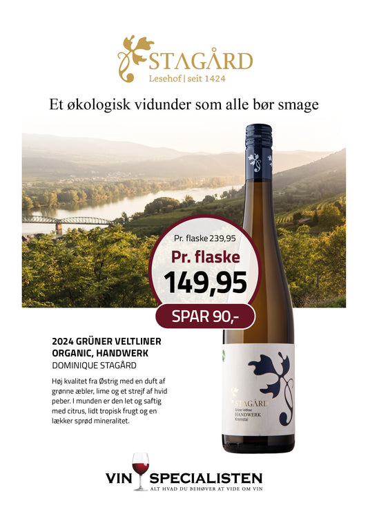 2024 Grüner Veltliner Organic, Handwerk, Dominique Stagård