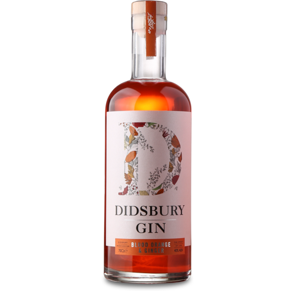 Didsbury Blood Orange & Ginger Gin 40%, 70 cl, Didsbury Gin