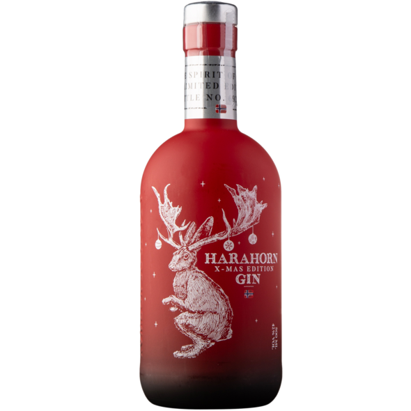 Harahorn X-MAS Gin 42%, 50 cl Det Norske Brenneri