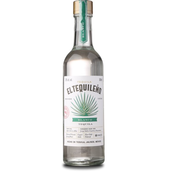 El Tequileno Blanco 38%, 50 cl, El Tequileño