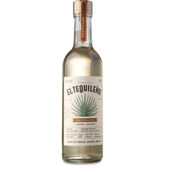 El Tequileno Reposado 38%, 50 cl, El Tequileño