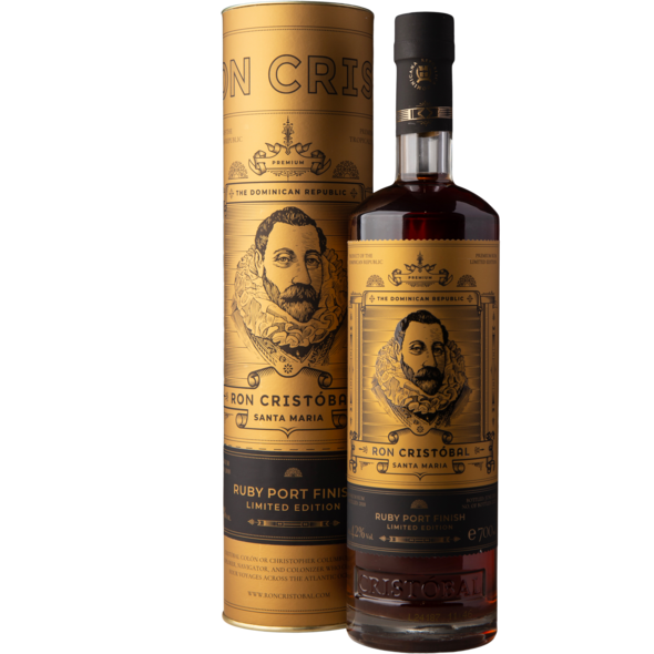 Cristobal Santa Maria Ruby Port Cask Finish, 42%, 70 cl, Ron Cristobal