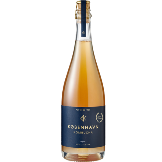 Hidcote Blue Non Alcoholic Organic, 75 cl, København Kombucha