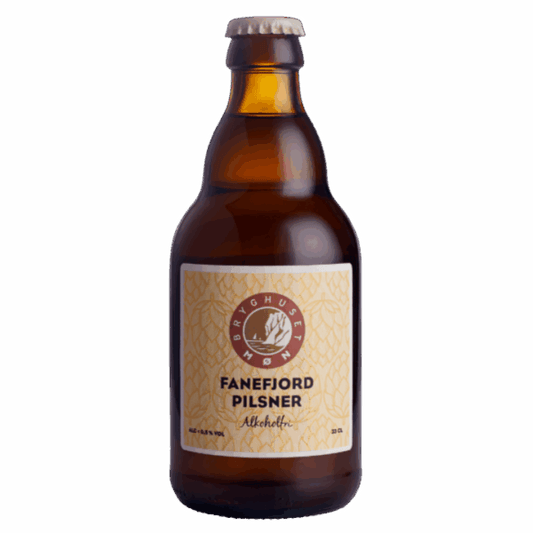 Bryghuset Møn - Fanefjord pilsner alkoholfri økologisk 33cl