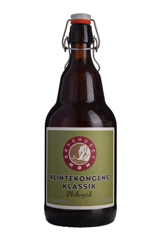 Bryghuset Møn - Klintekongens Klassik økologisk, 200 cl.