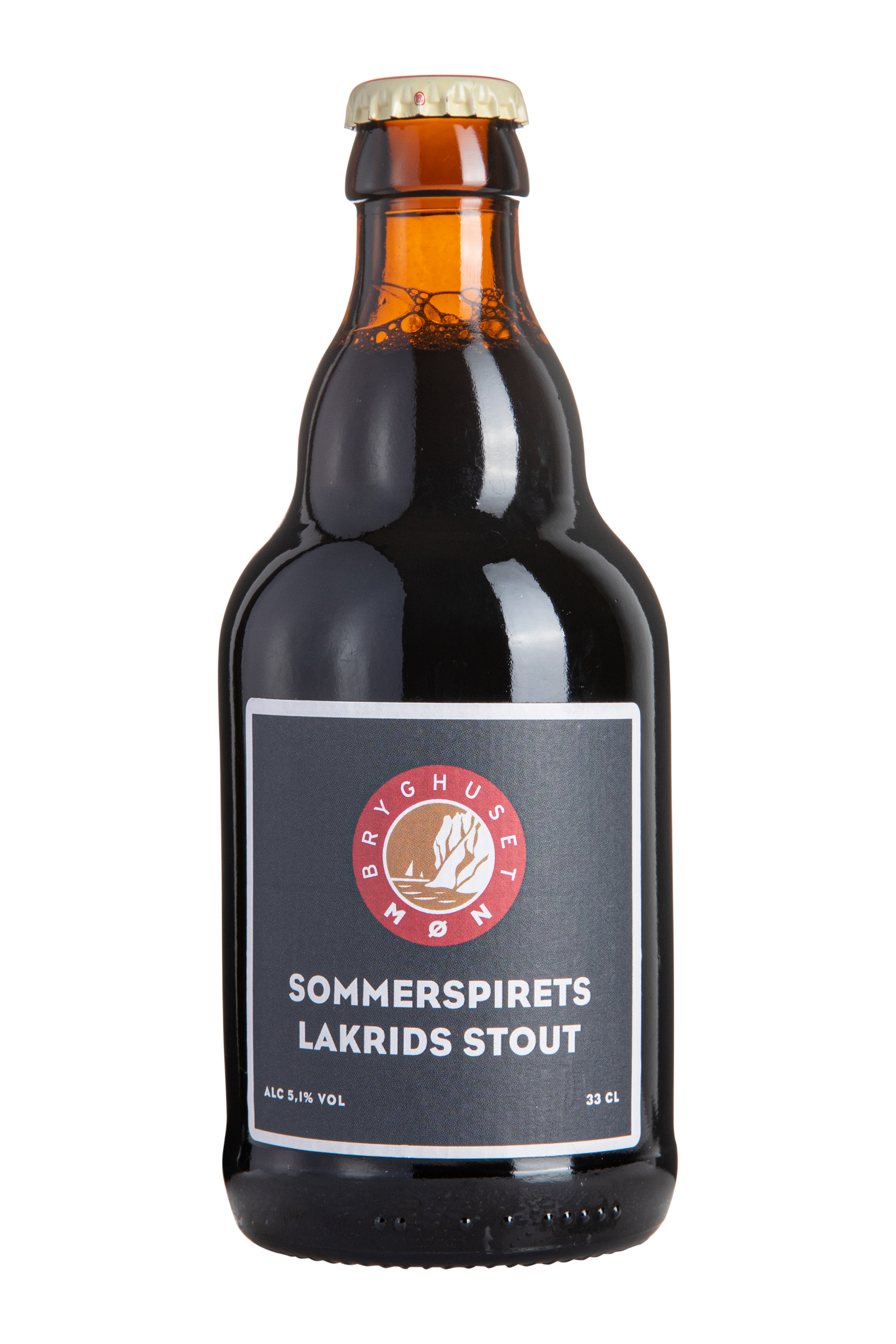 Bryghuset Møn - Sommerspirets Lakrids Stout 33cl