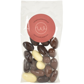 75g  Blandede chokolademandler